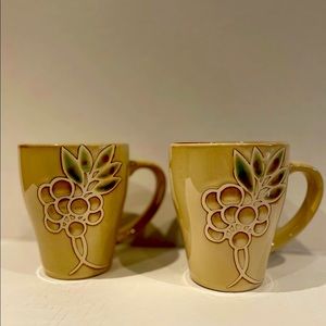 Pflatzgraff ‘Vinefera’ set of 2 coffee mugs